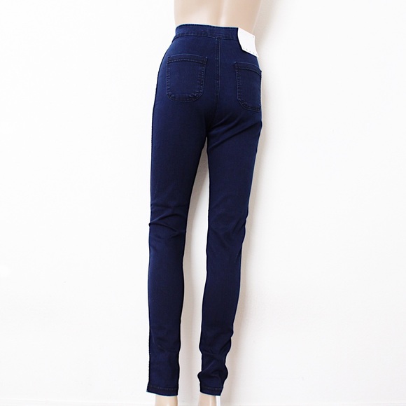 American Apparel Medium Wash High Waist Easy Jeans - Picture 8 of 8